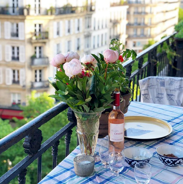 Terrace At The Top Of This Classic Haussmann Building