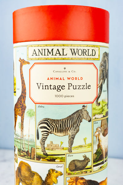 1000-Piece Animal World Jigsaw Puzzle