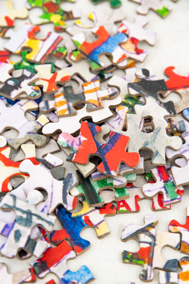 1000-Piece Christmas in Paris Jigsaw Puzzle by Michael Storrings, image 3 of 4