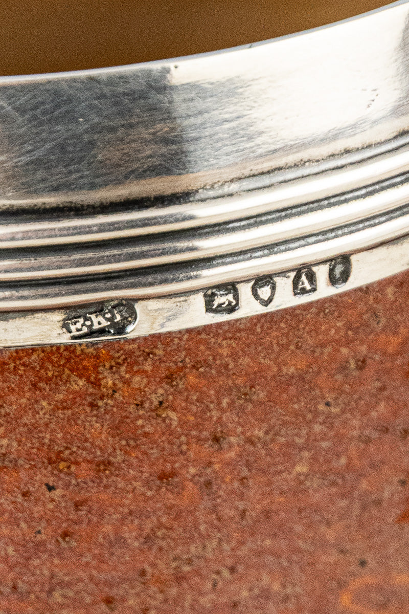 1876 Silver Rimmed Harvest Jug