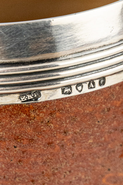 1876 Silver Rimmed Harvest Jug