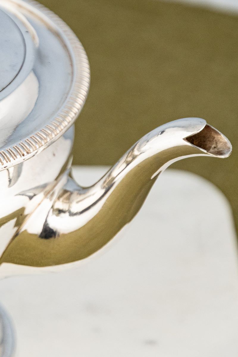 1917 Nurse Grainger Silverplate Teapot
