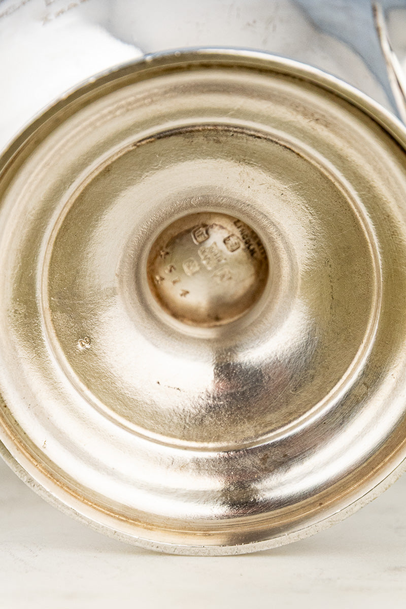 1917 Nurse Grainger Silverplate Teapot