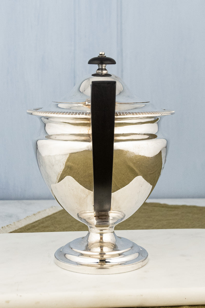 1917 Nurse Grainger Silverplate Teapot