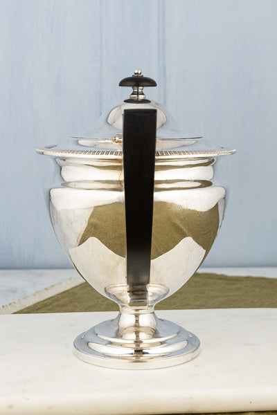 1917 Nurse Grainger Silverplate Teapot