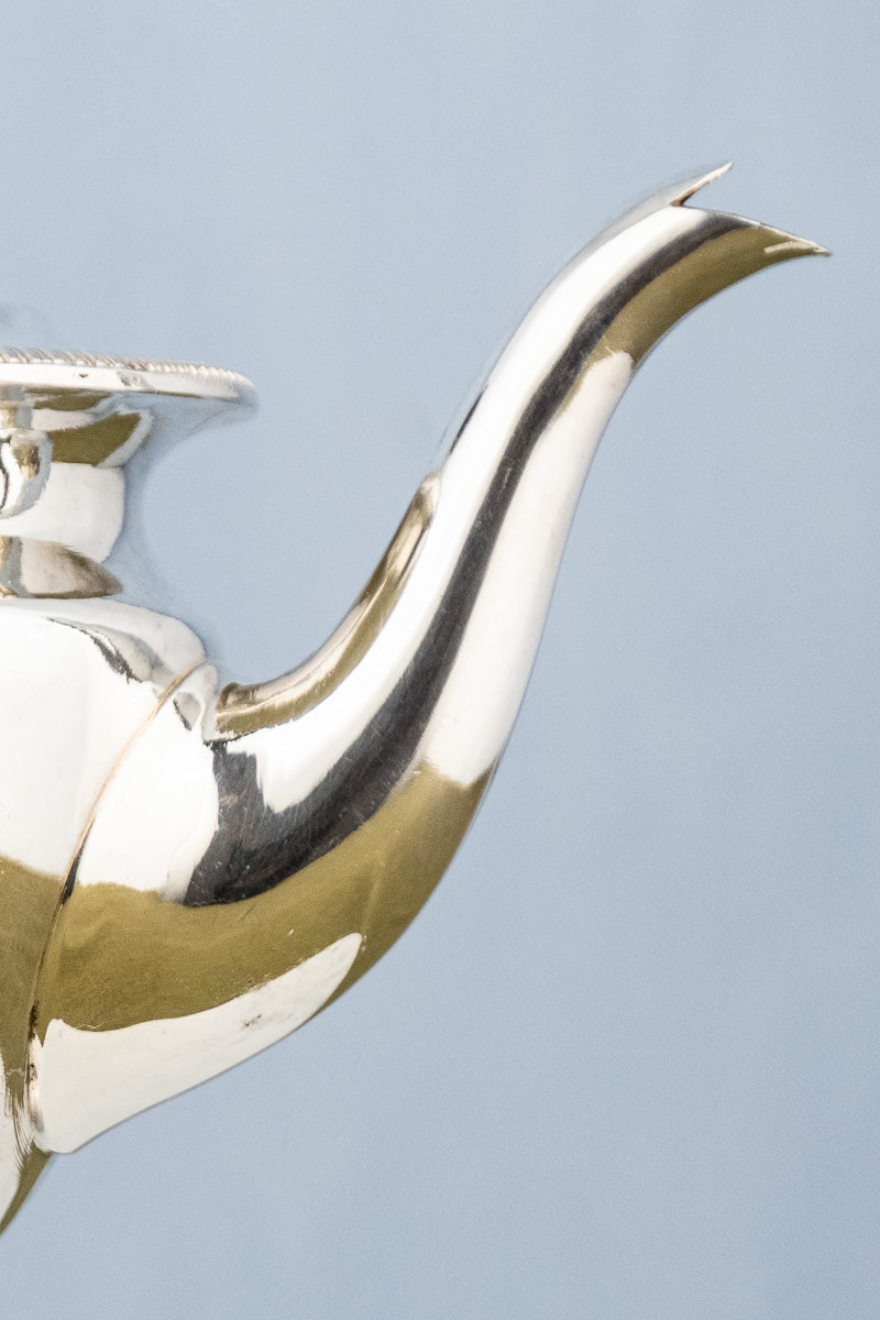 1917 Nurse Grainger Silverplate Teapot