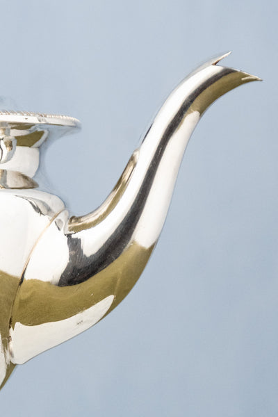 1917 Nurse Grainger Silverplate Teapot