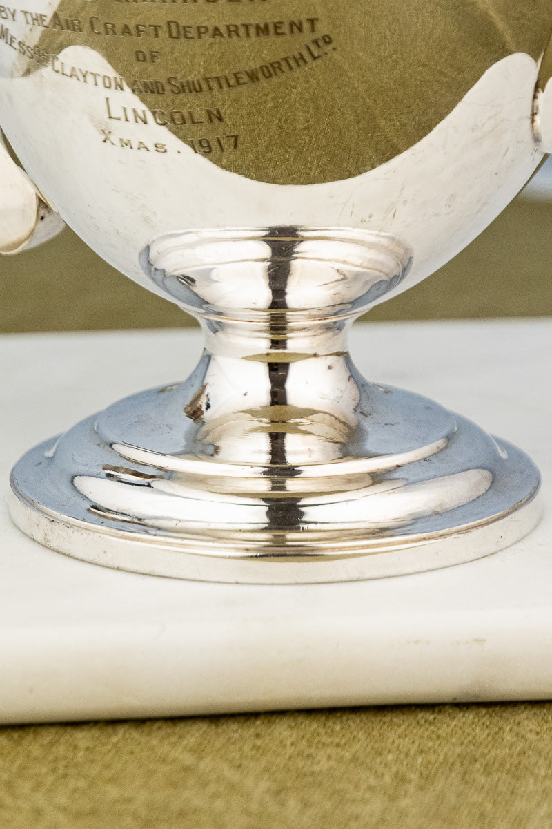 1917 Nurse Grainger Silverplate Teapot