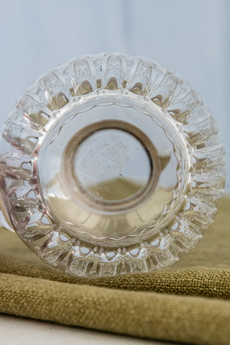 1917 Silver & Glass Jug