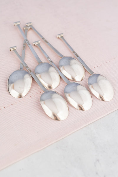 1929 Sterling Silver Teaspoon Set - Boxed Set of 6