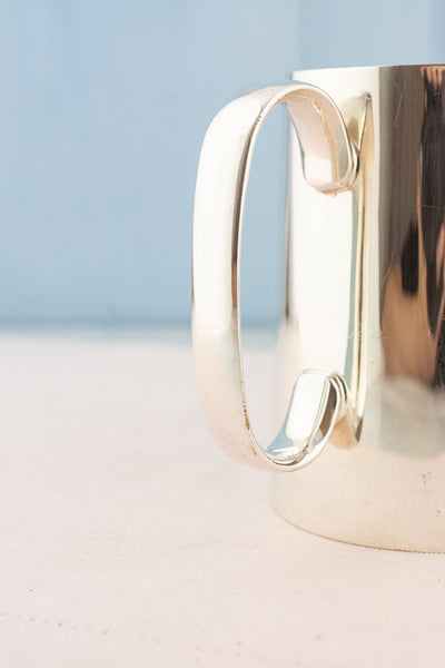 1934 English Silverplate Beagle Trophy Tankard