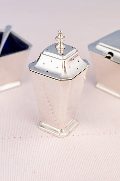 1955 Sterling Cruet Set