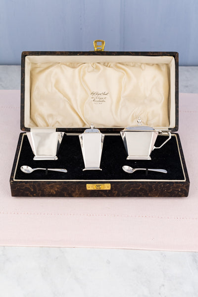 1955 Sterling Cruet Set