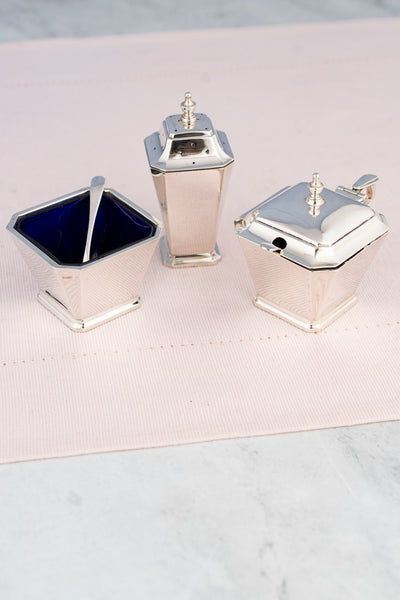 1955 Sterling Cruet Set