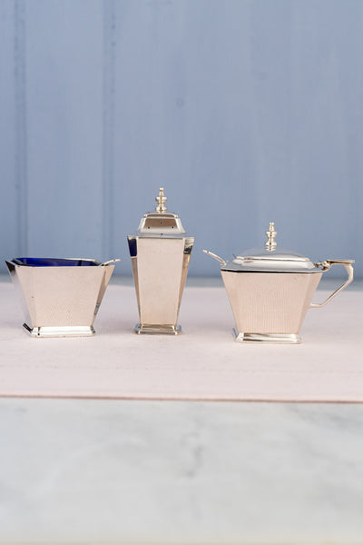 1955 Sterling Cruet Set