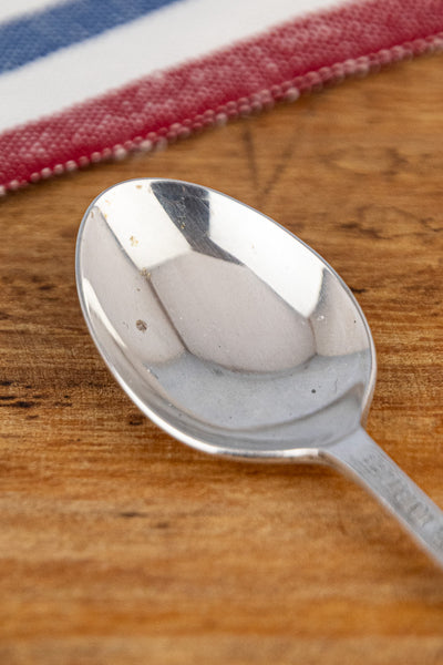 Vintage 1977 Queen Elizabeth Jubilee Silverplate Teaspoon - Set of 6