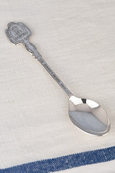 Vintage 1977 Queen Elizabeth Jubilee Silverplate Teaspoon - Set of 6