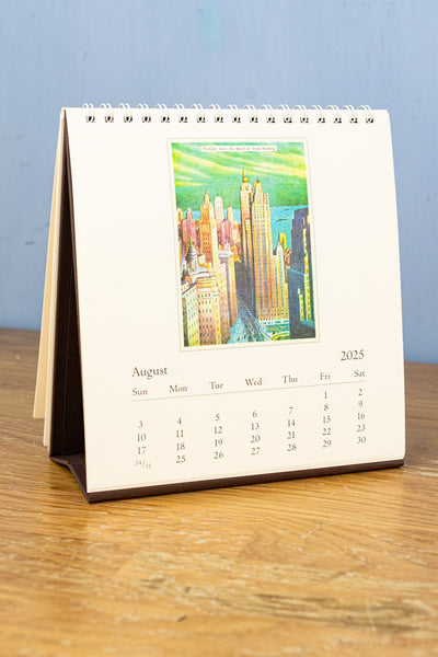 2025 Chicago Desk Calendar