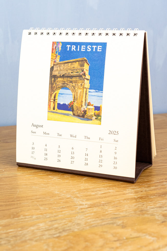 2025 Italy Desk Calendar P.O.S.H. Italy Desk Calendar 2025