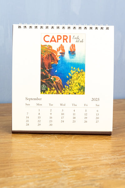 2025 Italy Desk Calendar