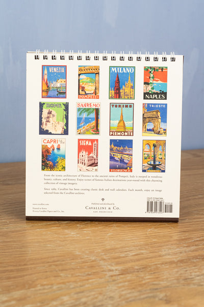 2025 Italy Desk Calendar