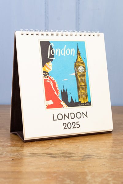 2025 London Desk Calendar