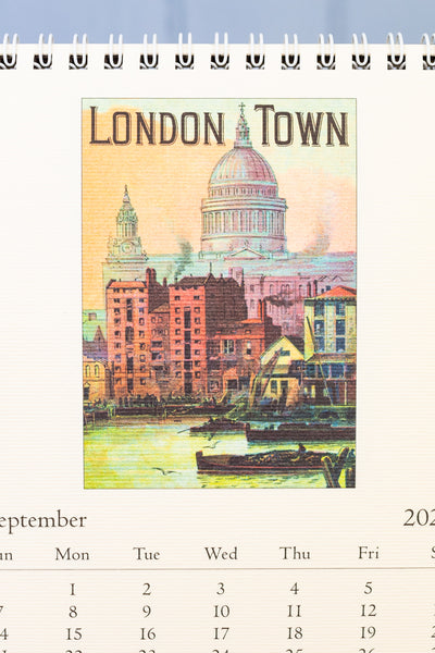 2025 London Desk Calendar