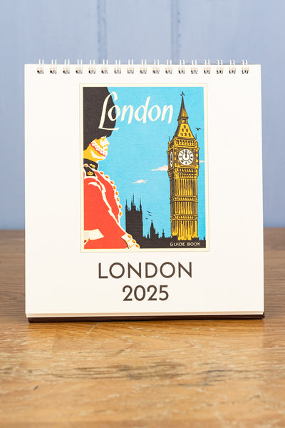 2025 London Desk Calendar