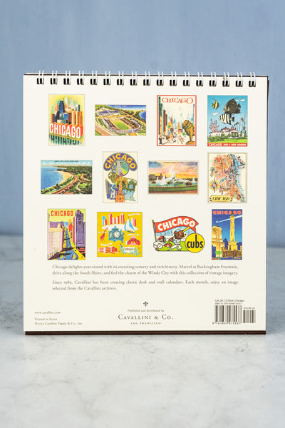 2026 Chicago Desk Calendar