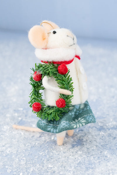 Joyful Juliet Mouse Ornament