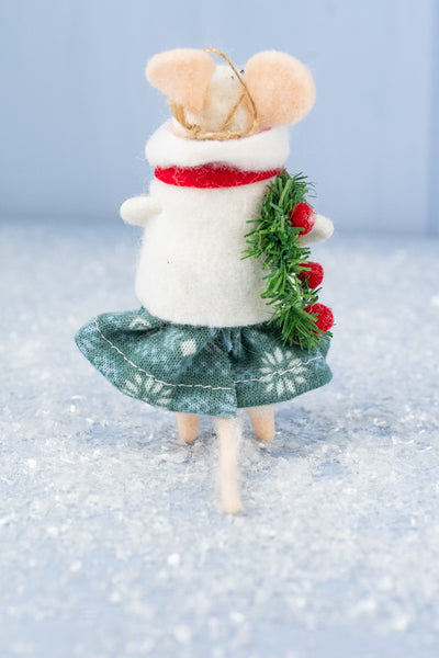 Joyful Juliet Mouse Ornament