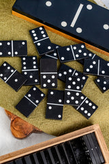 Acacia Wood Domino Set