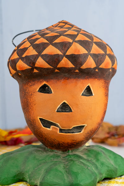 Acorn Paper Mâché Bucket