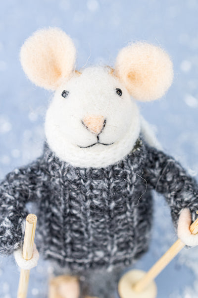 Alpine Asher Mouse Ornament