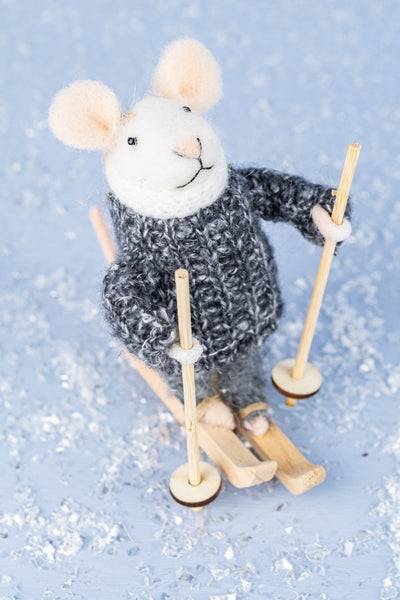 Alpine Asher Mouse Ornament