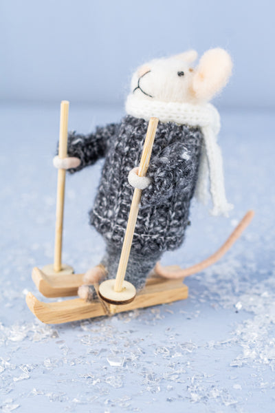 Alpine Asher Mouse Ornament