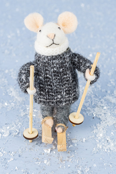 Alpine Asher Mouse Ornament