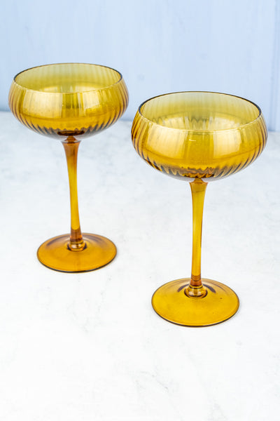 Amber Coupes - Set of 2