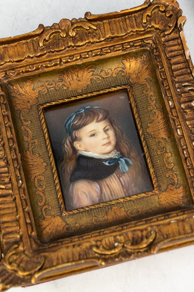 Antique French Children's Portraits