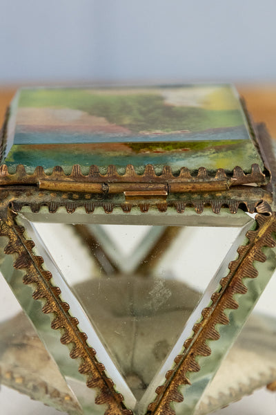 Antique Belle Époque Sainte-Odile Souvenir Jewelry Box