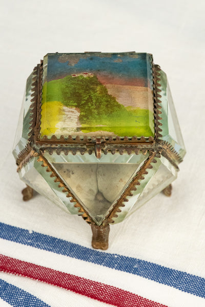 Antique Belle Époque Sainte-Odile Souvenir Jewelry Box