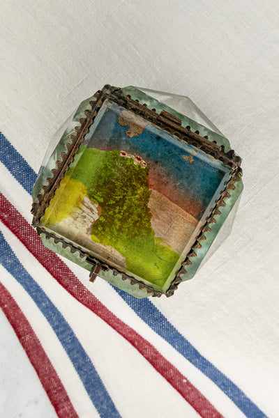 Antique Belle Époque Sainte-Odile Souvenir Jewelry Box