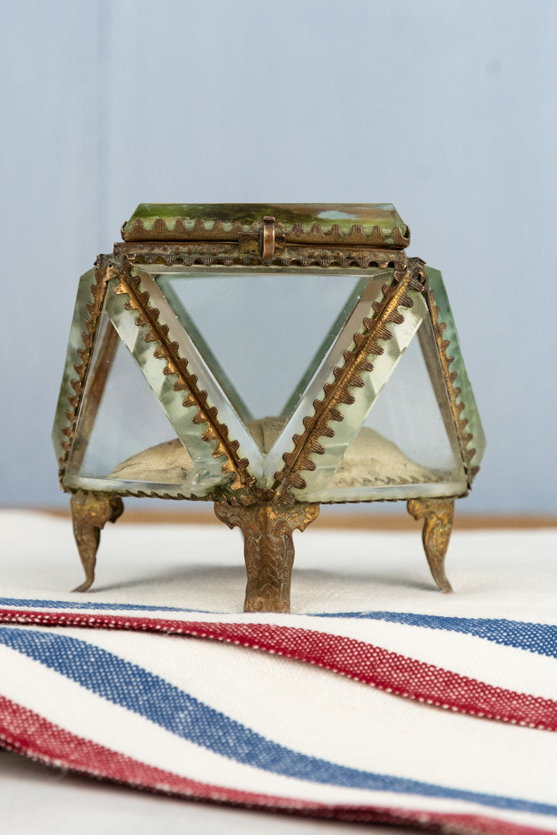 Antique Belle Époque Sainte-Odile Souvenir Jewelry Box