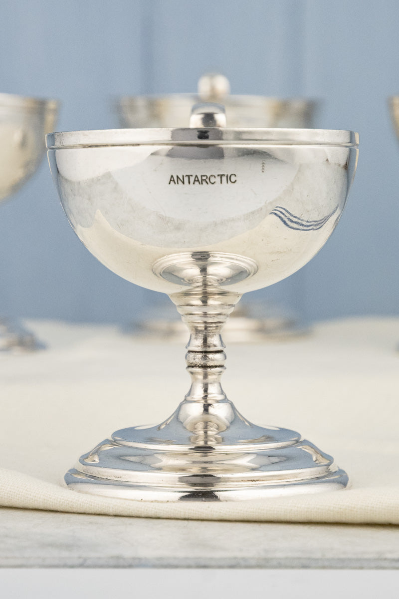 Vintage "ANTARCTIC" Silverplate Dessert Cup