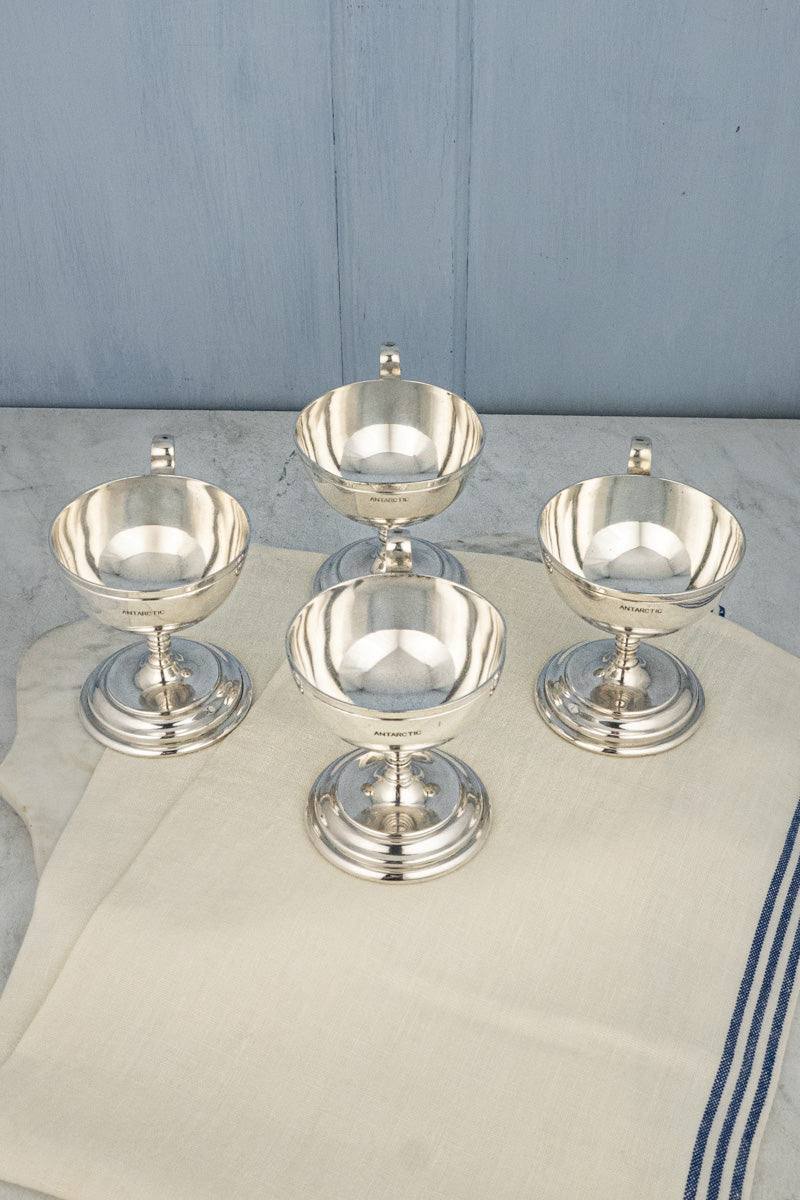 Vintage "ANTARCTIC" Silverplate Dessert Cup