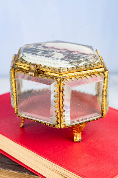 Antique Belle Epoque Fontainebleau Jewelry Box