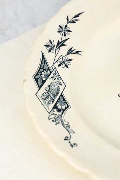 Antique English Transferware Platter