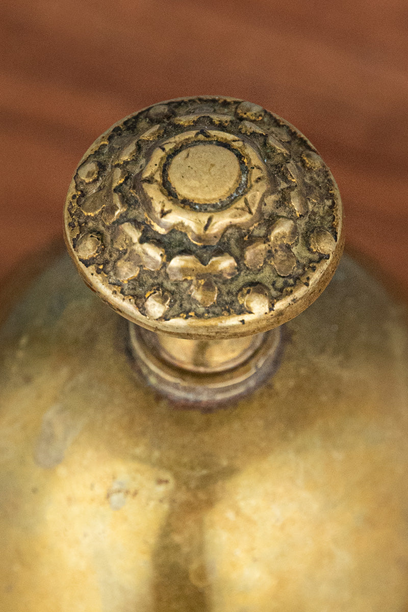 Antique Brass Hotel Bell