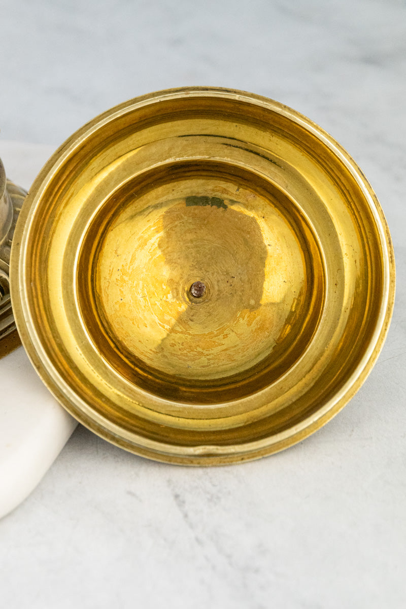 Antique Brass Tobacco Canister