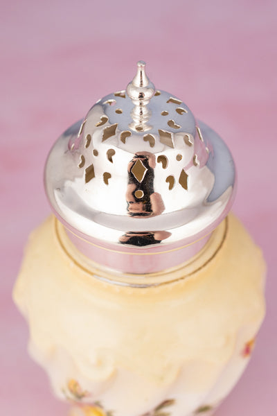 Antique China & Silverplate Sugar Shaker